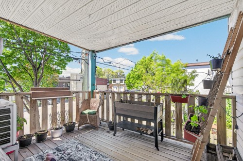 Logement - 1340  - 1344 Rue De La Pointe-Aux-Lièvres, Québec (La Cité-Limoilou), QC - Outdoor With Deck Patio Veranda With Exterior