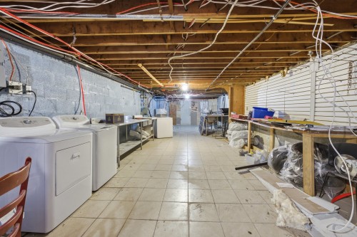 Basement - 490  - 496 90E Avenue, Montréal (Lasalle), QC - Indoor Photo Showing Laundry Room