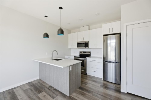 #303-1515 Redfern St, Victoria, BC - Indoor Photo Showing Kitchen