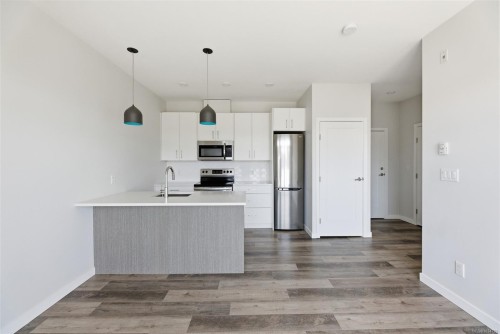 #303-1515 Redfern St, Victoria, BC - Indoor Photo Showing Kitchen