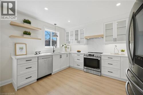11 Wessenger Drive, Barrie, ON - Indoor Photo Showing Kitchen With Stainless Steel Kitchen With Upgraded Kitchen