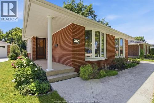 367 Genevieve, Windsor, ON 
