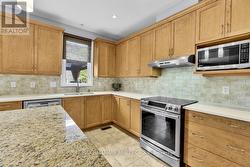 Stainless steel appliances. - 