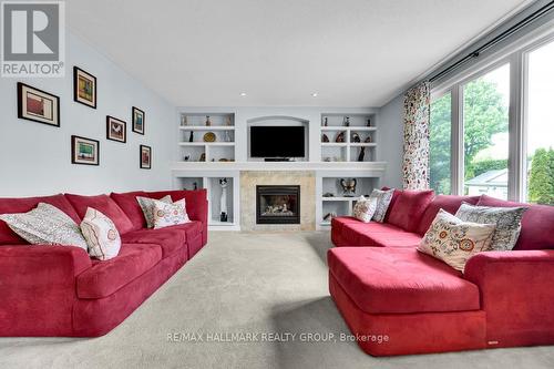 Large windows overlooking the park-like backyard. - 151 Charlie'S Lane, Ottawa, ON 