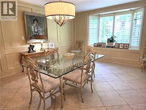Used as informal eating area currently. - 3040 First Street, Burlington, ON - Indoor Photo Showing Dining Room