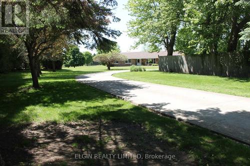 Laneway into property - 42445 John Wise Line, Central Elgin, ON 