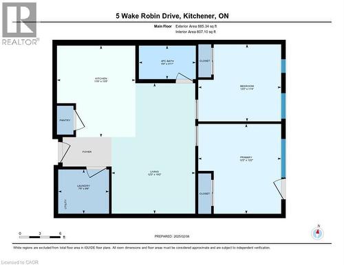 Floor plan - 5 Wake Robin Drive Unit# 107, Kitchener, ON 