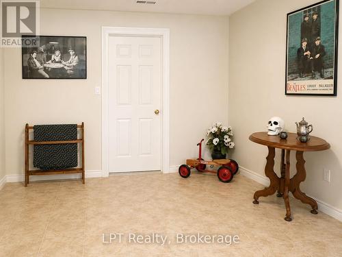 Lower Level Family Room With Cozy Gas Fireplace - 10 Vicari Road, Brighton, ON 