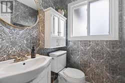 Main floor half bath - 