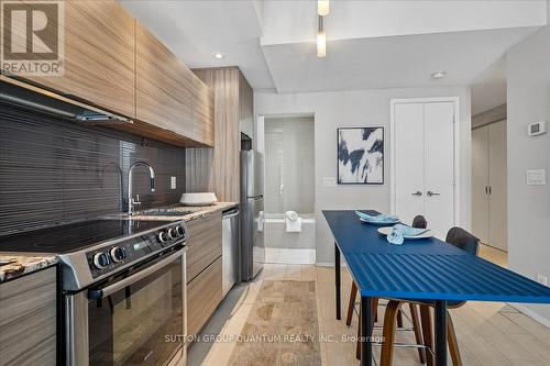 404 - 8 Charlotte Street, Toronto, ON - Indoor Photo Showing Kitchen With Stainless Steel Kitchen