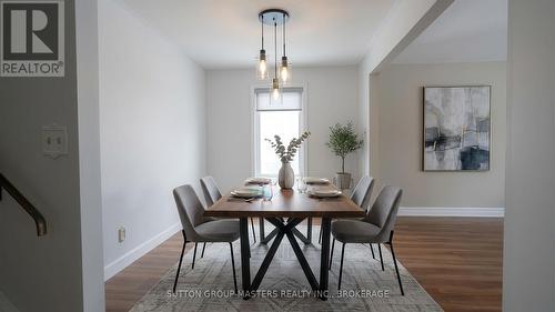 Virtually Staged Dining Room - 932 Brodie Avenue, Kingston (City Southwest), ON - Indoor Photo Showing Dining Room