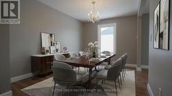 Virtually Staged Dining Room - 