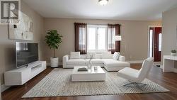 Virtually Staged Living Room - 