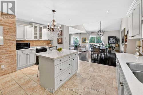Beverage Fridge - Unit 12 - 7 Gibson Place, St. Catharines (Downtown), ON - Indoor Photo Showing Kitchen With Double Sink