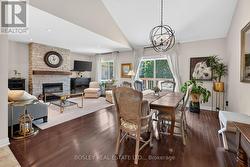 Open concept kitchen dining and great room - 
