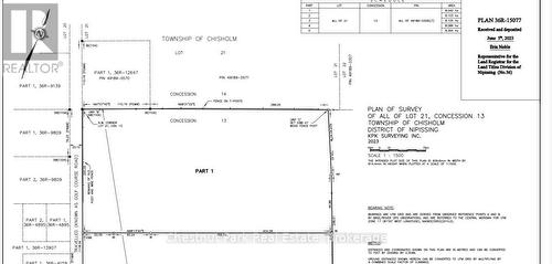 Con 13, Pt Lot 21, Part 1 Golf Course Road, Chisholm, ON 
