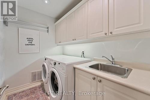 Convenient Upper Level Laundry - 112 Tyler Street, Aurora, ON 