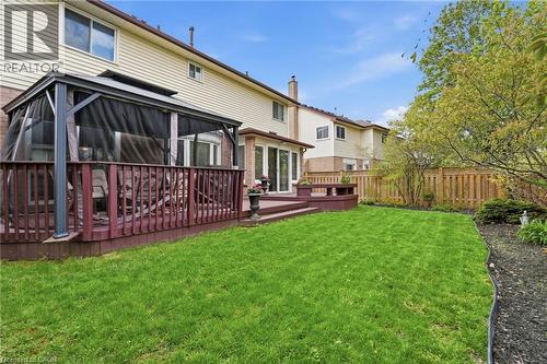 3277 Folkway Drive, Burlington, ON - Outdoor With Deck Patio Veranda