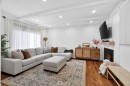 Salon - 807 Rue D'Iberville, Boucherville, QC  - Indoor Photo Showing Living Room With Fireplace 