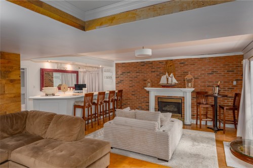 Boudoir - 746 Ch. Des Pommetiers, Magog, QC - Indoor Photo Showing Living Room With Fireplace