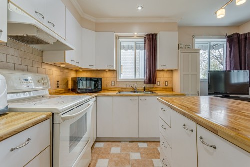 Cuisine - 488 Rue Dollard, Longueuil (Le Vieux-Longueuil), QC - Indoor Photo Showing Kitchen With Double Sink