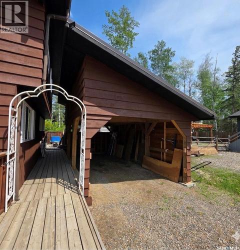 1 Walter Street, Candle Lake, SK - Outdoor With Deck Patio Veranda With Exterior