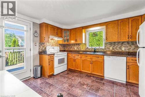 111B Miller Crescent, Palmerston, ON - Indoor Photo Showing Kitchen With Double Sink
