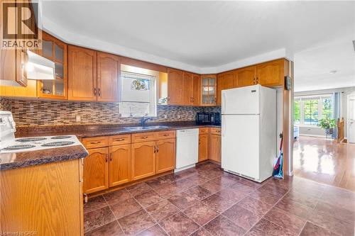 111B Miller Crescent, Palmerston, ON - Indoor Photo Showing Kitchen With Double Sink