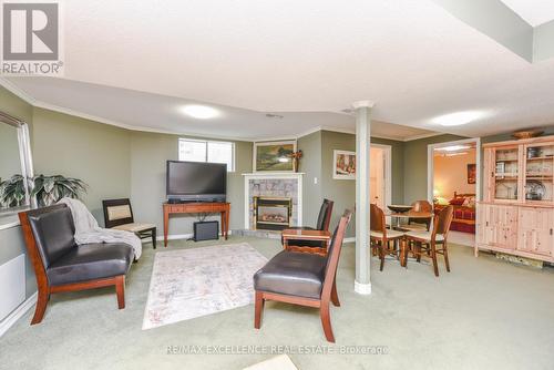 62 Atkins Circle, Brampton, ON - Indoor With Fireplace