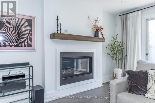2 Pebble Beach Court, Brampton, ON - Indoor Photo Showing Living Room With Fireplace