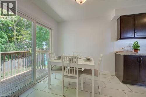 With walk-out to deck and patio - 375 Holiday Inn Drive Unit# 9, Cambridge, ON - Indoor