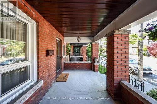 553 Runnymede Road, Toronto, ON - Outdoor With Fireplace With Deck Patio Veranda With Exterior