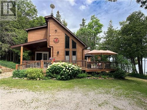 168 Fox Run Way, Mindemoya, Manitoulin Island, ON - Outdoor With Deck Patio Veranda