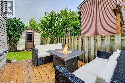 19 Hillbrook Crescent, Kitchener, ON - Outdoor With Deck Patio Veranda With Exterior