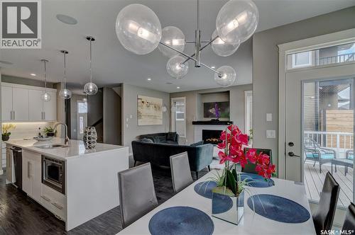 4606 Curtiss Avenue, Regina, SK - Indoor Photo Showing Dining Room