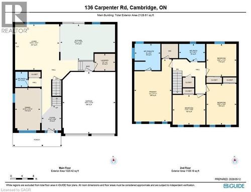 Floor plan - 136 Carpenter Road, Cambridge, ON - Outdoor With View