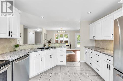 468 Fairground Road, Norfolk, ON - Indoor Photo Showing Kitchen With Double Sink With Upgraded Kitchen