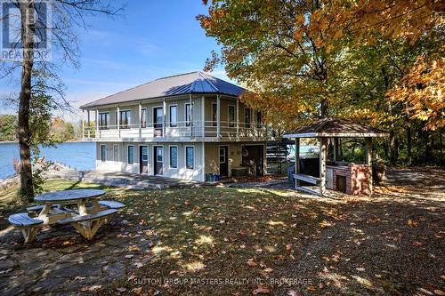 314 Baseline Road, Frontenac Islands (Howe Island), ON - Outdoor With Deck Patio Veranda