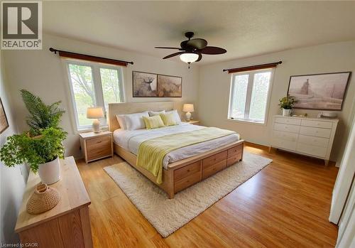 Virtually Staged Photo - 17 Cemetery Road, Norfolk County, ON - Indoor Photo Showing Bedroom