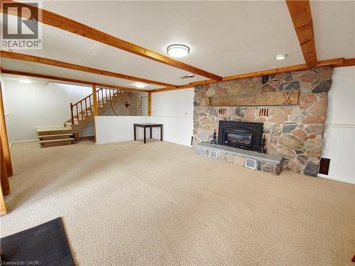 17 Cemetery Road, Norfolk County, ON - Indoor With Fireplace
