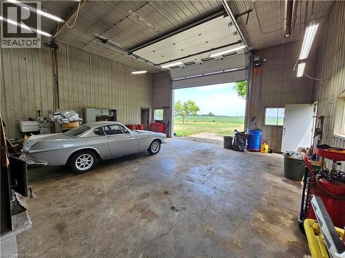 17 Cemetery Road, Norfolk County, ON - Indoor Photo Showing Garage