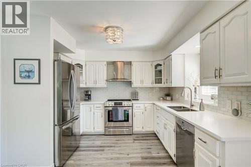 102 Allen Street, Tillsonburg, ON - Indoor Photo Showing Kitchen With Double Sink