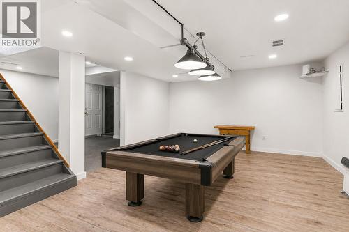 Idea for basement main area digitally staged - 701 Edward Street, Revelstoke, BC 