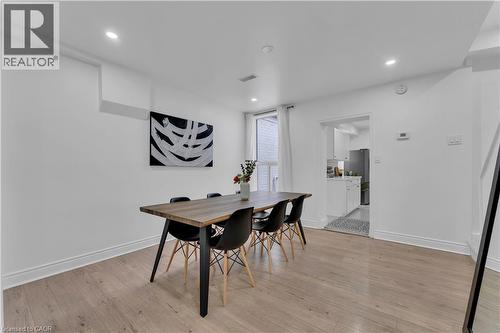 237 West Avenue N, Hamilton, ON - Indoor Photo Showing Dining Room