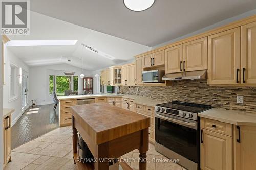 16731 Leslie Hill Road, Halton Hills, ON - Indoor Photo Showing Kitchen With Upgraded Kitchen