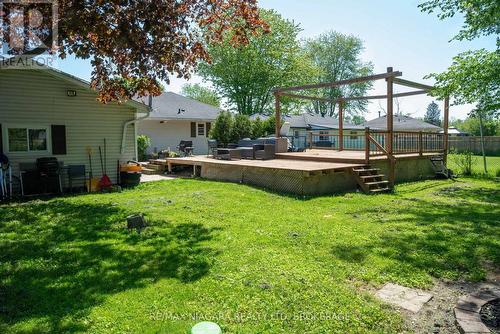 2868 June Road, Port Colborne (Sherkston), ON - Outdoor With Deck Patio Veranda With Backyard