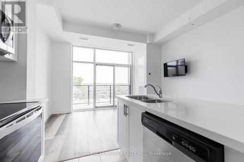 416 - 450 Dundas Street E, Hamilton, ON - Indoor Photo Showing Kitchen With Double Sink