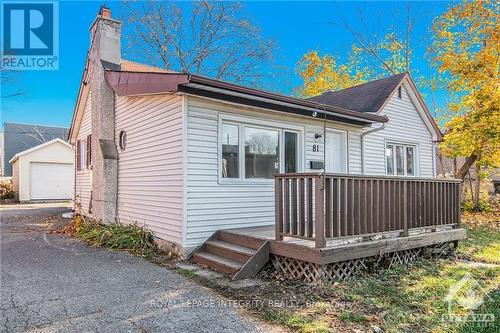 Front of the house - 81 Burland Street, Ottawa, ON 