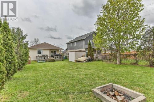 9 Brookside Drive, St. Thomas, ON - Outdoor With Deck Patio Veranda With Backyard With Exterior