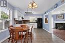 101 Downing Crescent, Barrie, ON  - Indoor Photo Showing Dining Room With Fireplace 